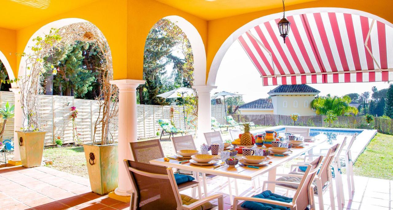 Villa Maria In El Rosario - Mit Sicht Auf Gibralta Marbella Exteriör bild