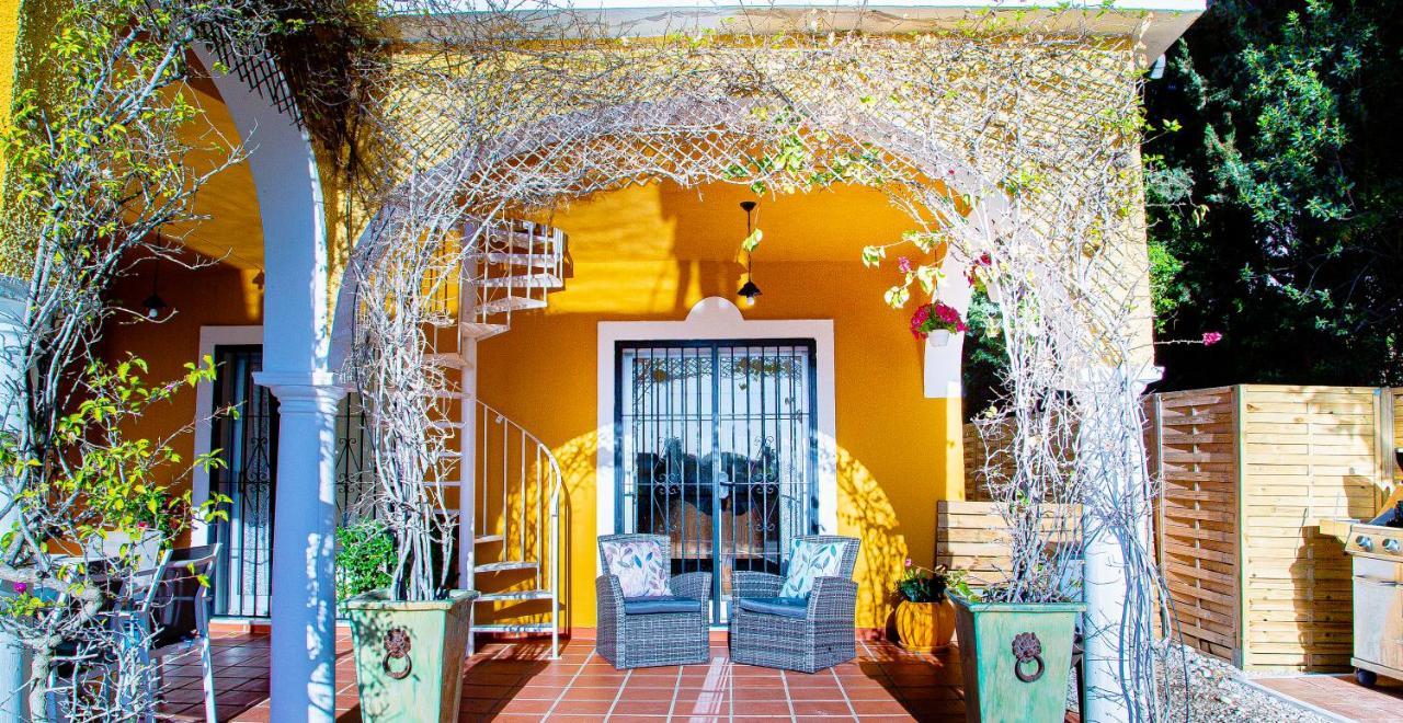 Villa Maria In El Rosario - Mit Sicht Auf Gibralta Marbella Exteriör bild