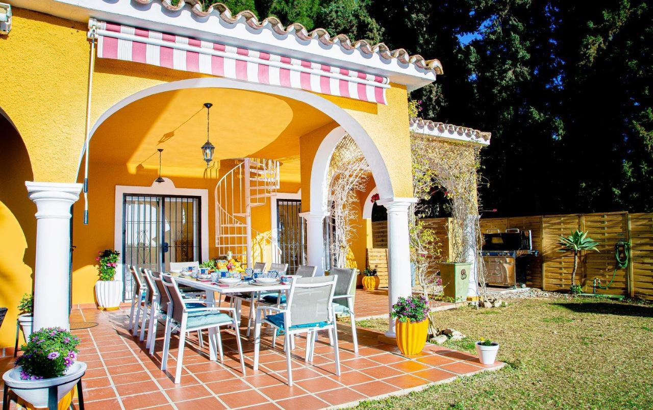 Villa Maria In El Rosario - Mit Sicht Auf Gibralta Marbella Exteriör bild