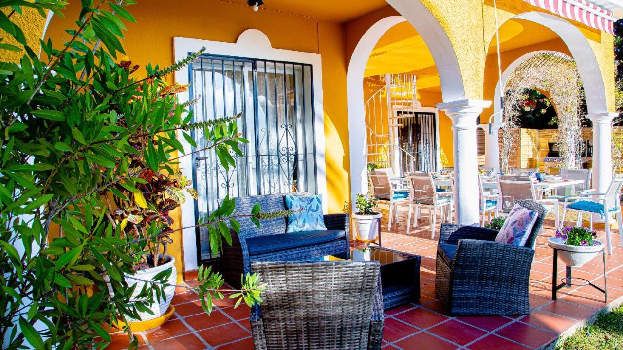 Villa Maria In El Rosario - Mit Sicht Auf Gibralta Marbella Exteriör bild